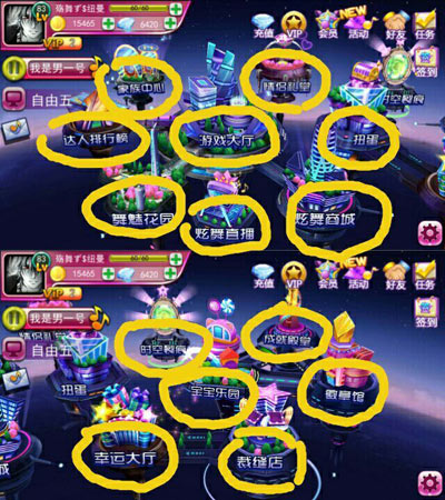 十四大主要功能区